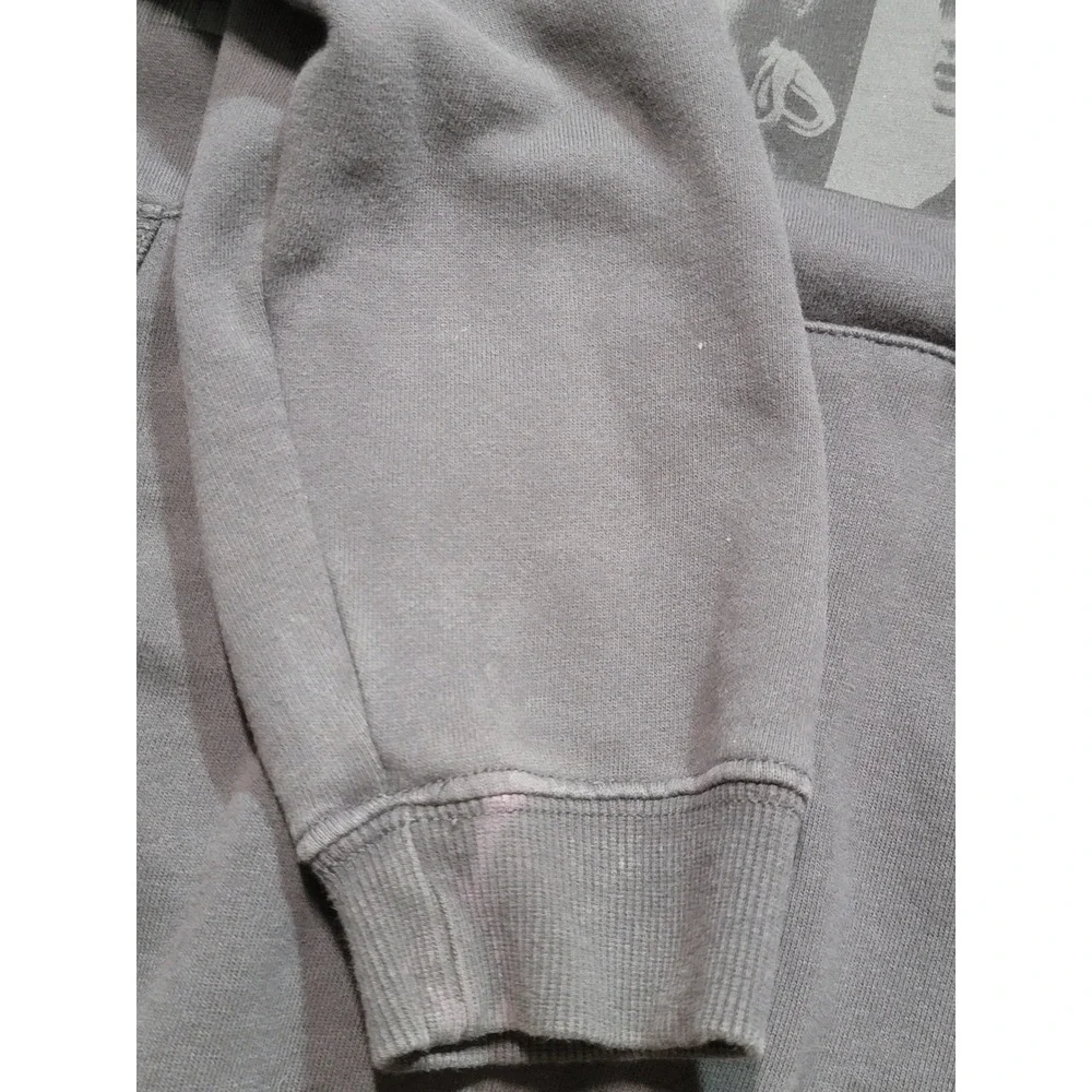 Taylor Swift The Eras‎ Tour Graphic Sweatshirt Pullover Quarter Zip Gray Size M